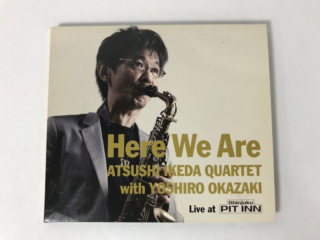 TU712 池田篤 カルテット with 岡崎好朗 / Here We Are 【CD】 1028拍卖