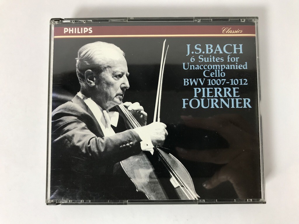 TU709 バッハ / 無伴奏チェロ組曲 / ピエール・フルニエ 【CD】 1028拍卖
