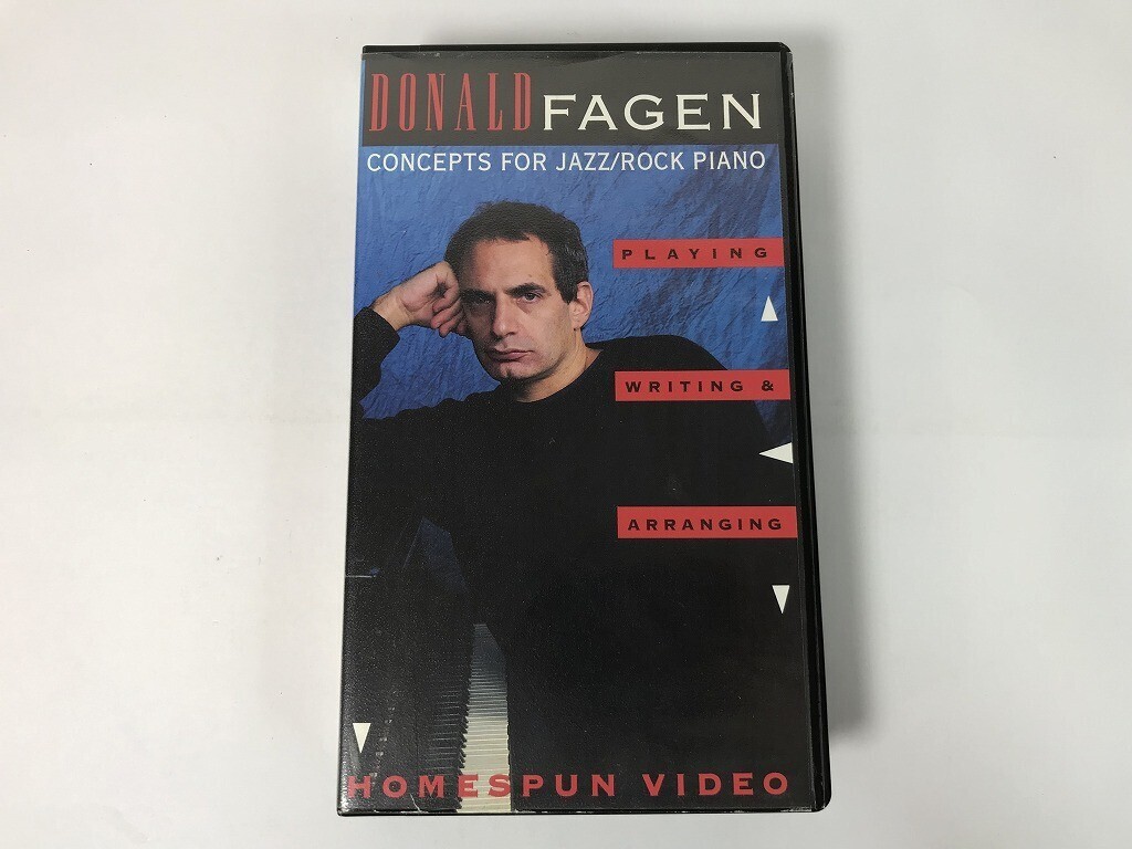TT783 Donald Fagen ドナルド・フェイゲン / Concepts for Jazz Rock Piano 【VHS ビデオ】 0828拍卖