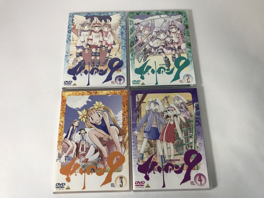 TU806 エイリアン9 / 全4巻セット 【DVD】 1104拍卖