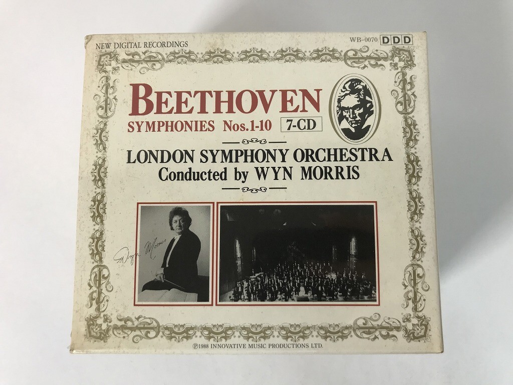 TU880 ベートーヴェン / 交響曲全集 / ウイン・モリス 7CD 幻の交響曲第10番 / 未開封 【CD】 1112拍卖