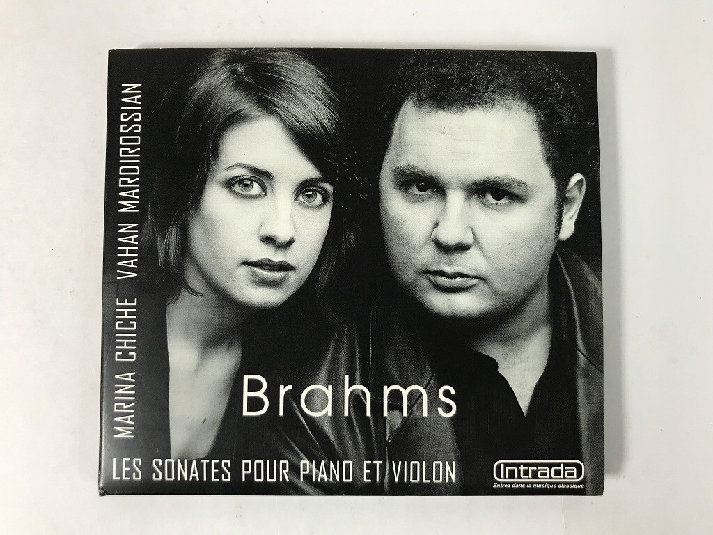 TU858 ブラームス / ヴァイオリンとピアノのためのソナタ / マリナ・シシュ ヴァハン・マルディロシアン 【CD】 1112拍卖