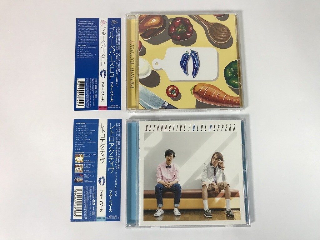 TU014 ブルー・ペパーズ / レトロアクティヴ ブルー・ペパーズEP / 2枚セット 【CD】 0911拍卖