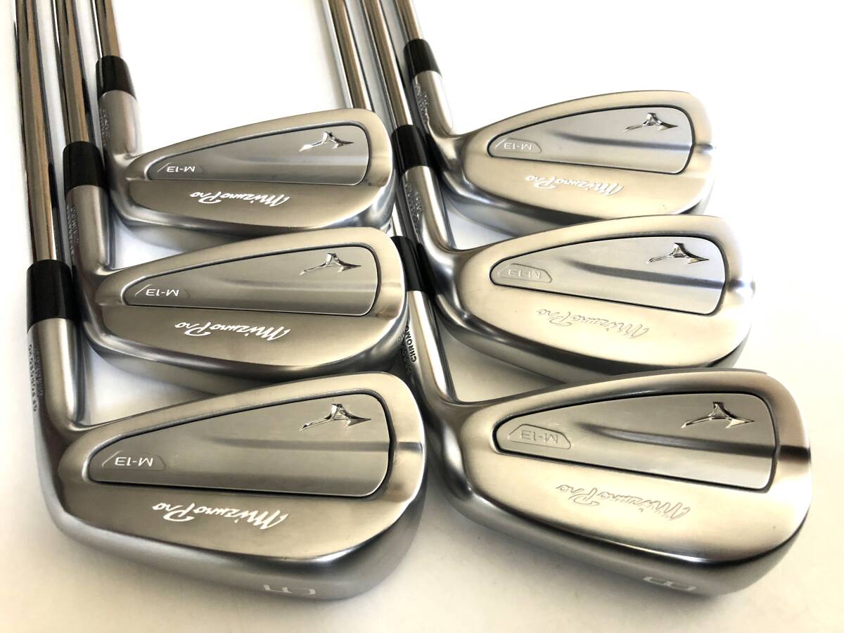 美品 最新 ミズノプロ Mizuno Pro M-13 アイアン 5-PW 6本 NS MODUS3 TOUR105 R モーダス 日本仕様正規品 GOLFJAPAN拍卖