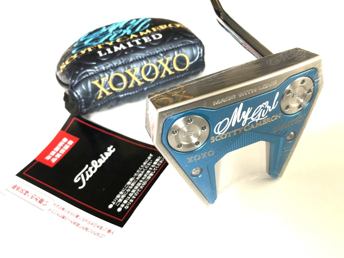 新品 スコッティキャメロン 2023 マイガール Scotty Cameron My Girl パター 34インチ 日本取扱正規品 保証書付(購入店印あり)拍卖