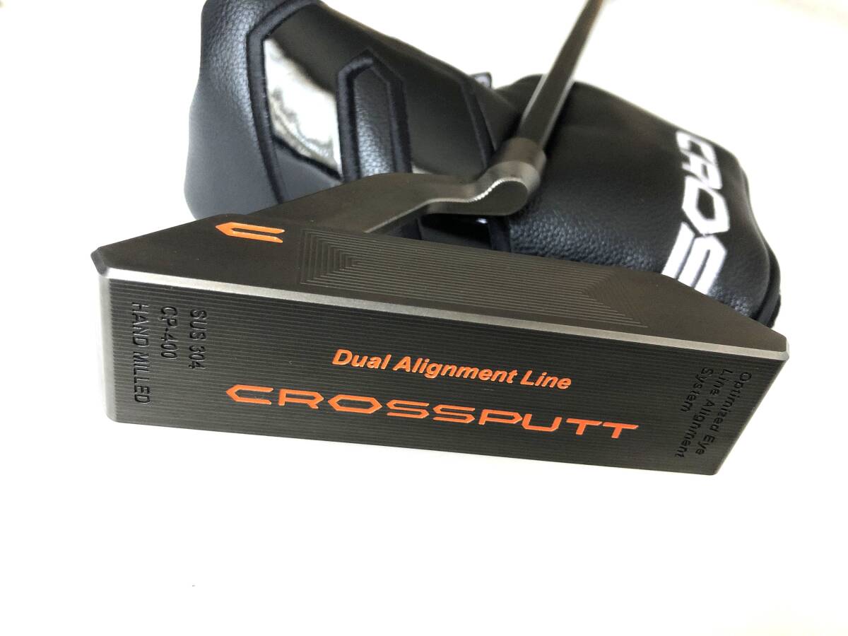 極上美品 クロスパット CROSSPUTT CP-400 パター 33インチ CP400 GOLFJAPAN拍卖