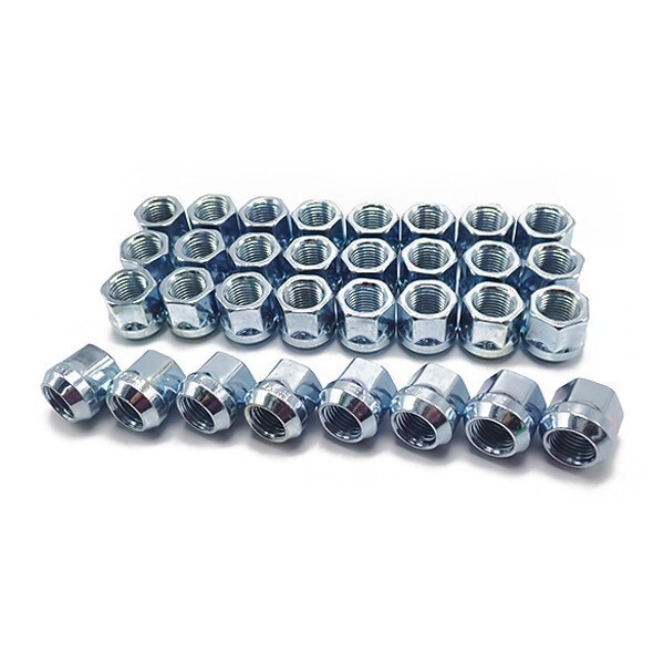 貫通 ホイールナット シルバー M14 P1.5 19HEX 32個セット シルバラード ハマーH2 14mmx1.5 オープンエンド ホイール ナット拍卖