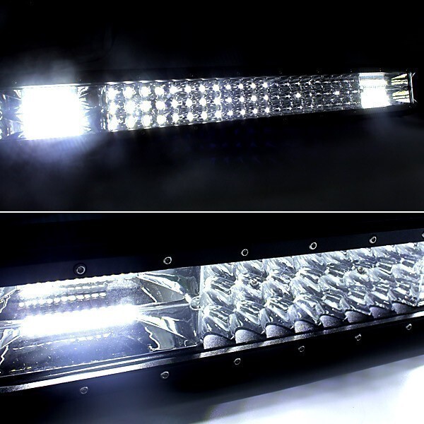 LED ワークライト 作業灯 324W 58.5cm ライトバー 23インチ 防水IP67 16200lm ハイパーコンボ 防水 防塵 驚異的照射 IP67 12V 24V拍卖