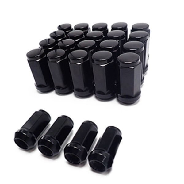 M14x1.5 ホイールナット ブラック 24個 19HEX ロングタイプ エスカレード SRX XT5 タホ サバーバン エクスプレス アバランチ ユーコン拍卖