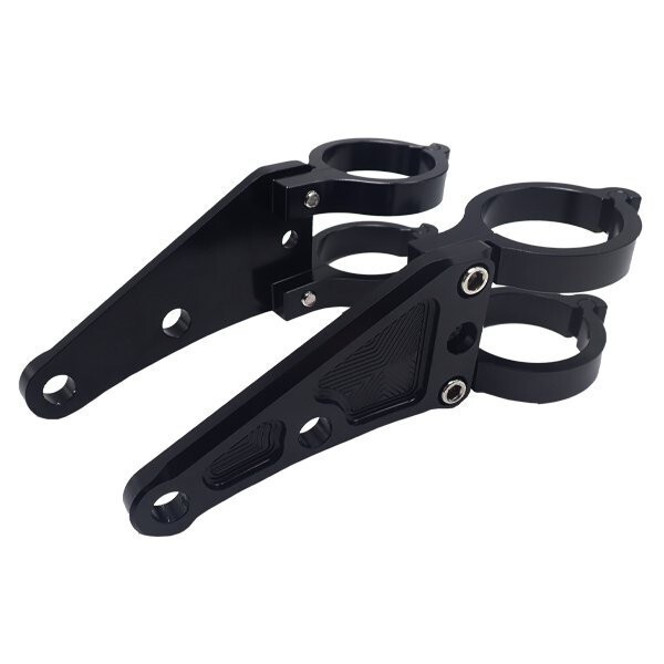 AL削出し ヘッドライトステー 41mm ブラック 41パイ CB400SF VTR250 ZJ06A XJR400 GSX400 ZRX400 ZRX S ZJ06A H ZJ06A拍卖