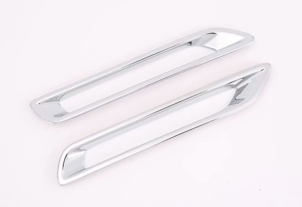 RAV4 50 リア リフレクター ガーニッシュ 2P 鏡面仕上げ 外装 シルバー メッキ ドレスアップ カスタム パーツ アクセサリー拍卖