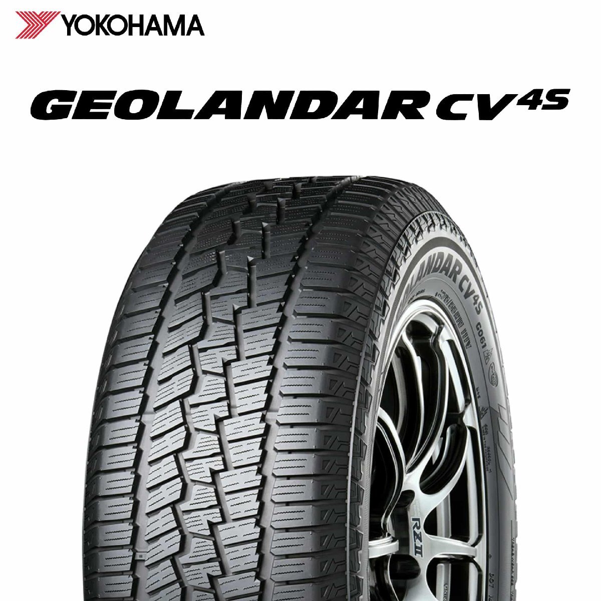 235/60R18 107V XL YOKOHAMA GEOLANDAR CV 4S G061 タイヤ 24年製 新品拍卖