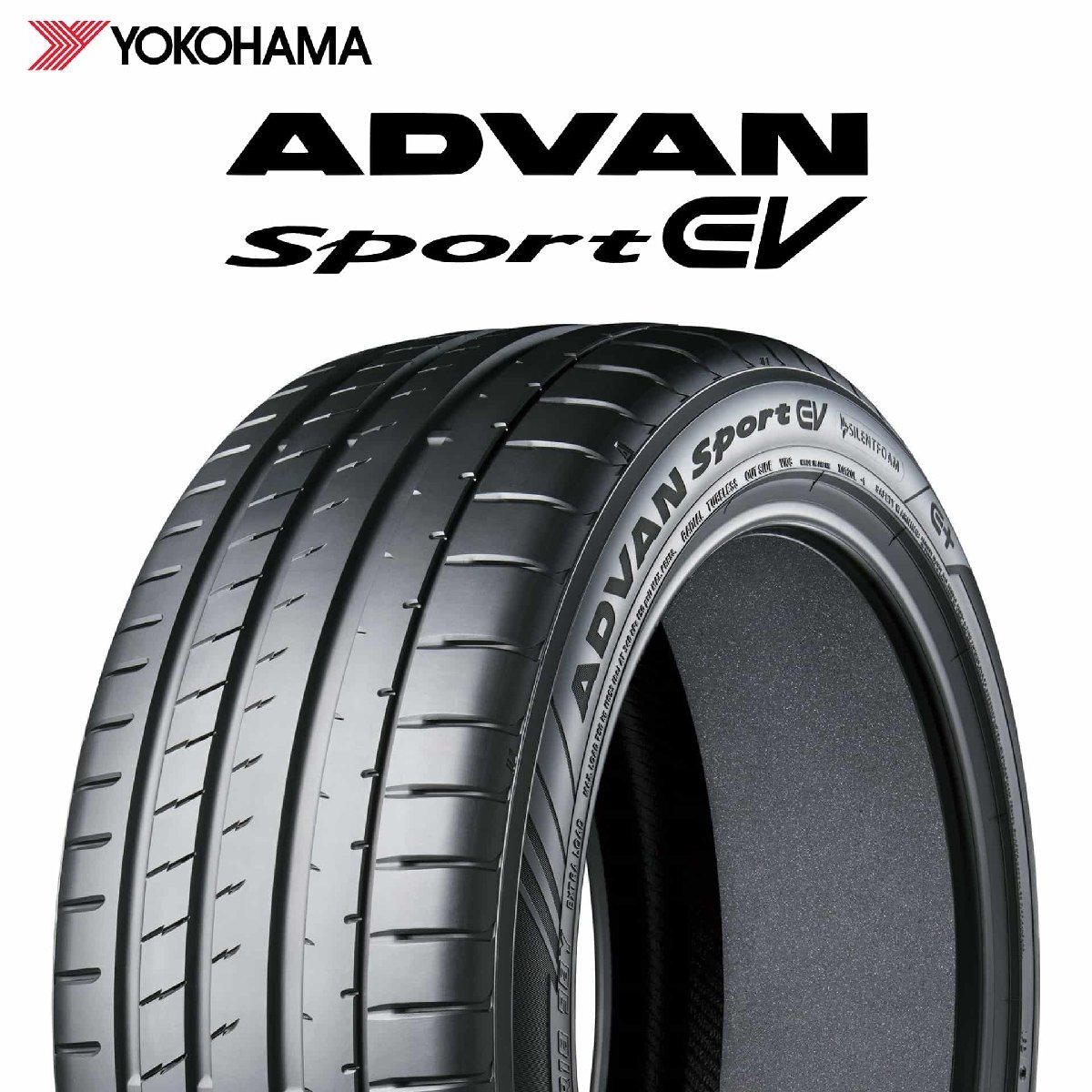 235/35R20 92Y XL YOKOHAMA ADVAN Sport EV V108 SILENTFOAM タイヤ 25年製 日本製 新品 ヨコハマタイヤ アドバン スポーツ V108 20インチ拍卖