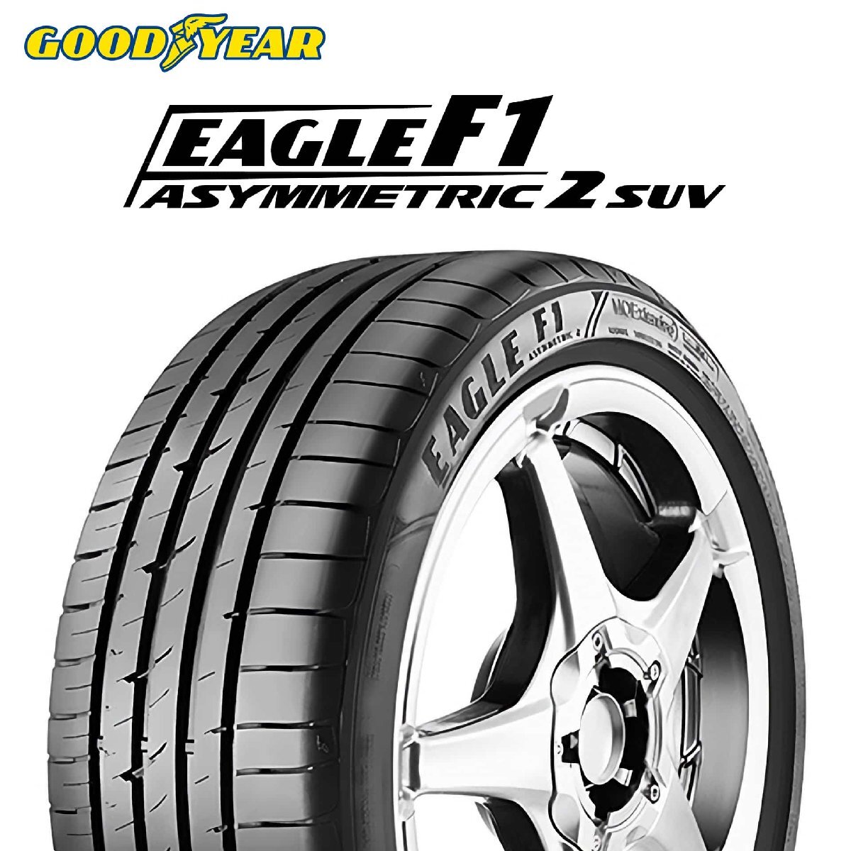 285/40R21 109Y XL AO GOODYEAR GY EAGLE F1 ASYMMETRIC2 SUV アウディ承認 タイヤ 24年製 新品 グッドイヤー イーグル f1 as2 21インチ拍卖