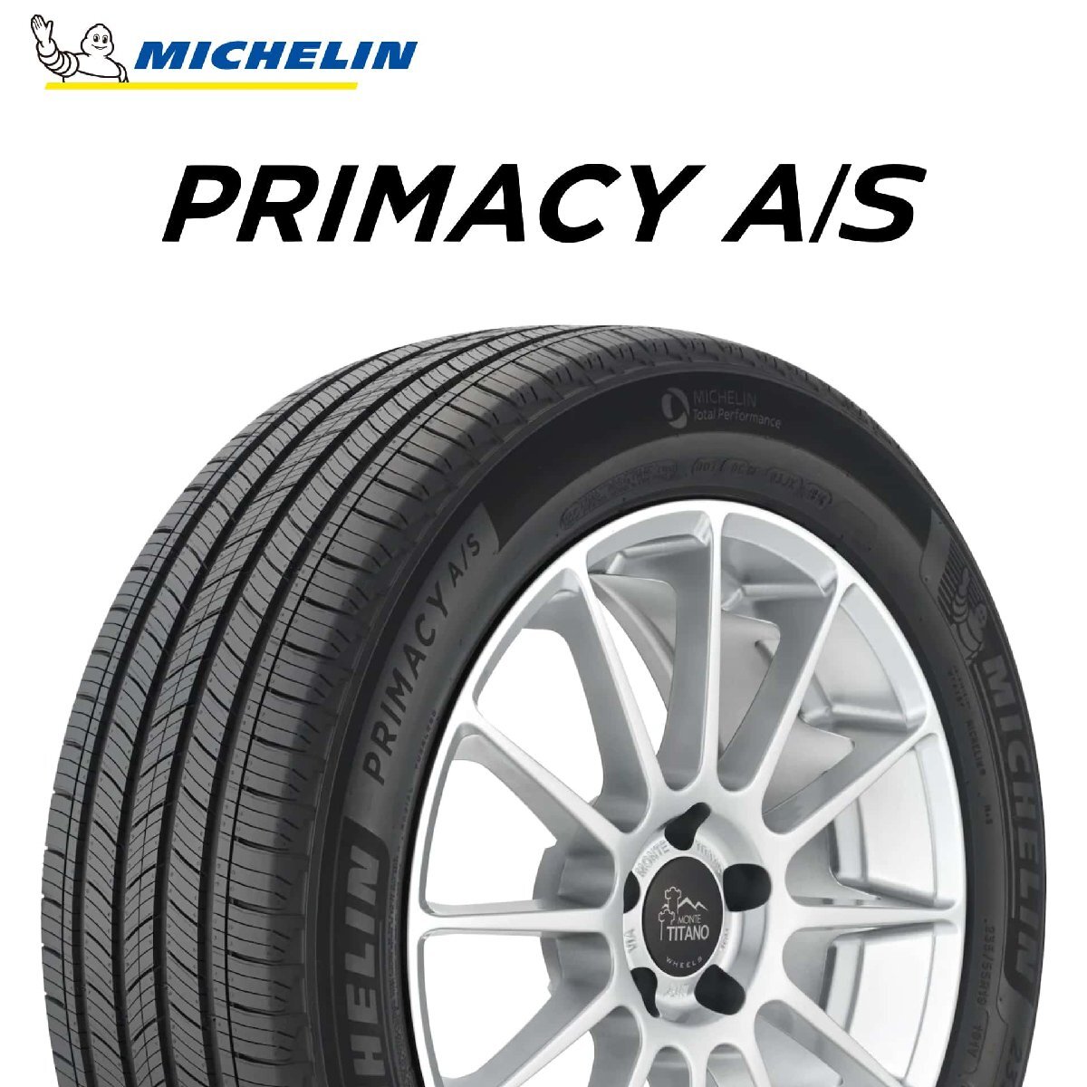 255/60R20 113V XL LR MICHELIN PRIMACY ALL SEASON RFID ランドローバー承認タイヤ 24年製 新品拍卖