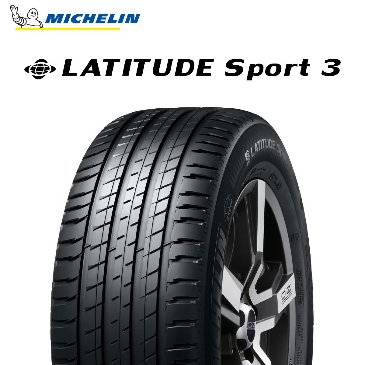 255/55R18 105W N1 MICHELIN LATITUDE SPORT 3 ポルシェ承認 タイヤ 24年製 新品拍卖