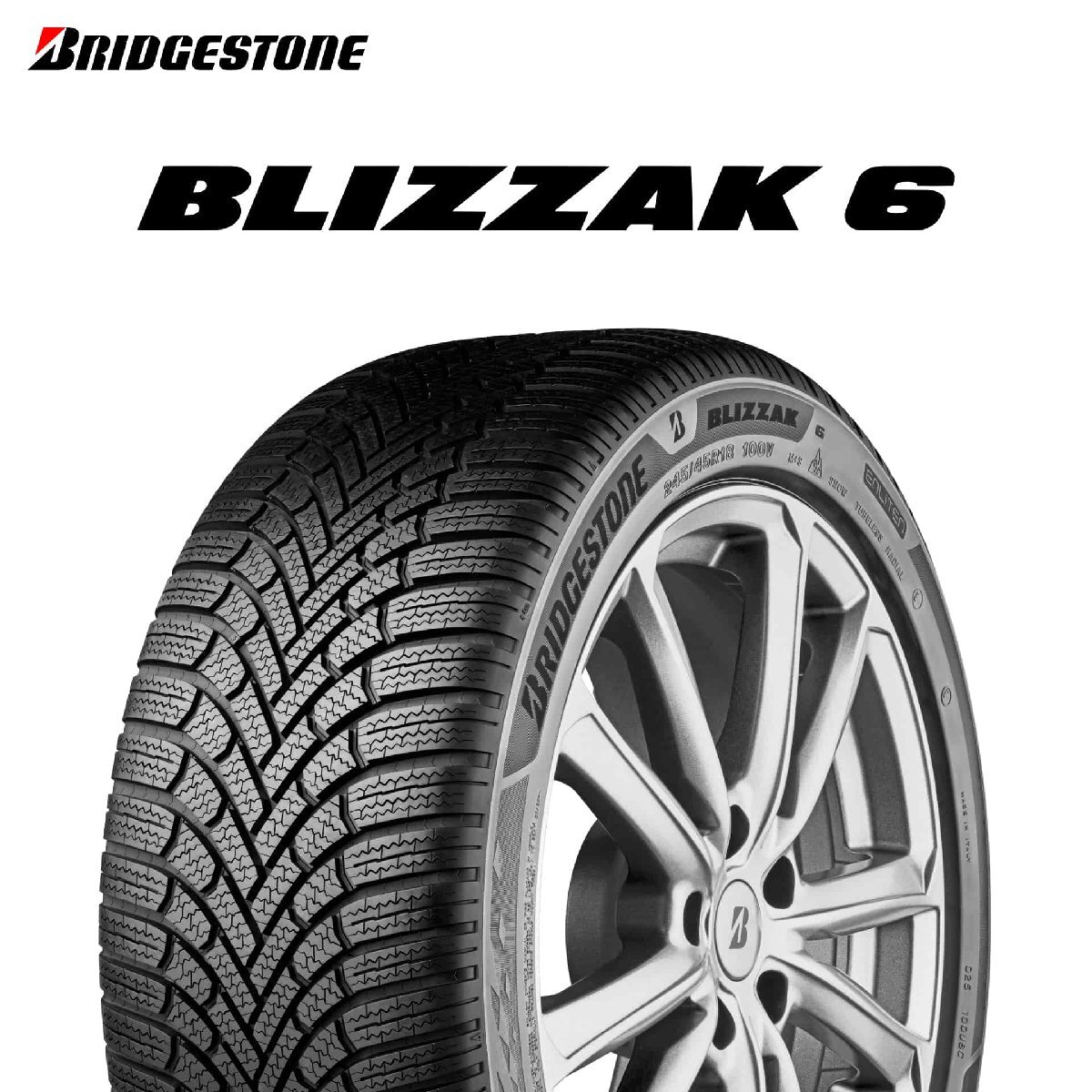 235/60R18 107V XL BRIDGESTONE BLIZZAK 6 タイヤ 24年製 新品拍卖