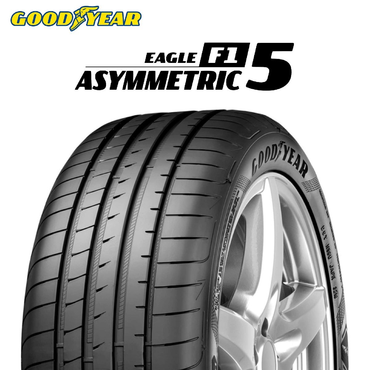 305/30R21 104Y XL NF0 GOODYEAR EAGLE F1 ASYMMETRIC 5 ED ポルシェ承認タイヤ 24年製 新品拍卖