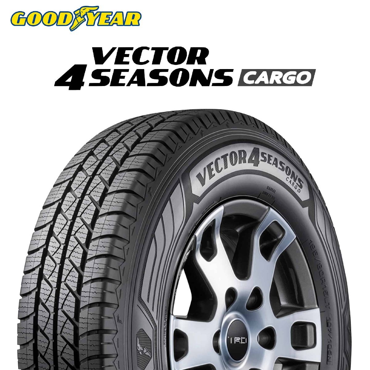 225/55R17 109H MO-V GOODYEAR Vector 4 Seasons CARGO ベンツ承認 タイヤ 24年製 新品拍卖