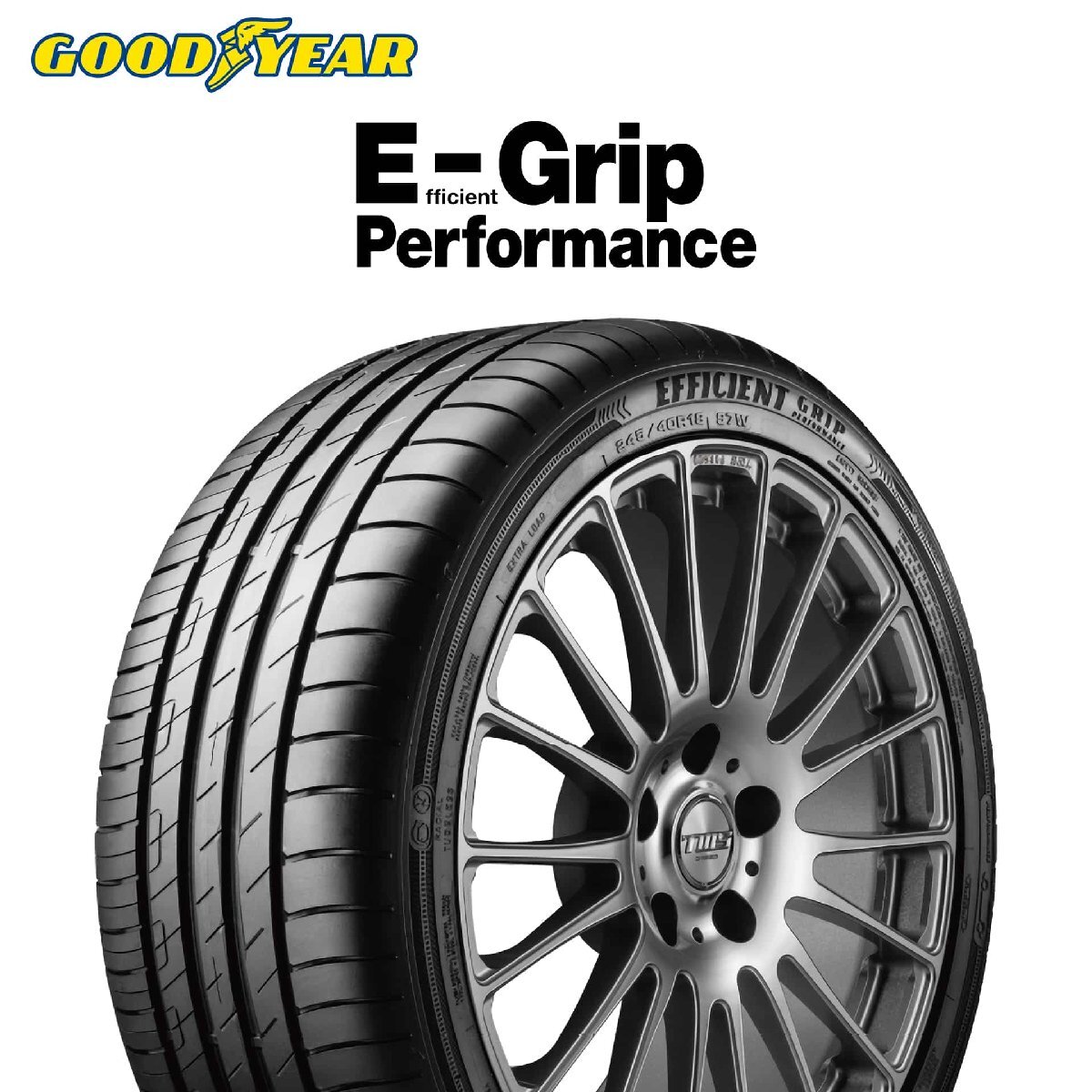225/55R17 97W ☆ GOODYEAR GY EfficientGrip Performance BMW承認 タイヤ 25年製 新品拍卖