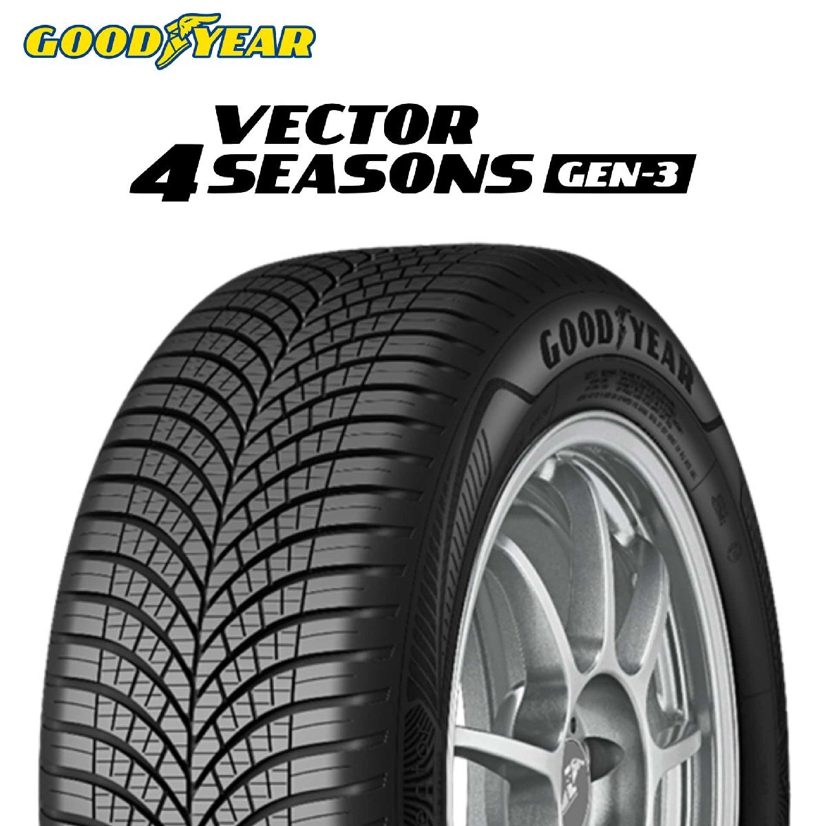 235/35R19 91Y XL GOODYEAR Vector 4 Seasons G3 タイヤ 24年製 新品拍卖