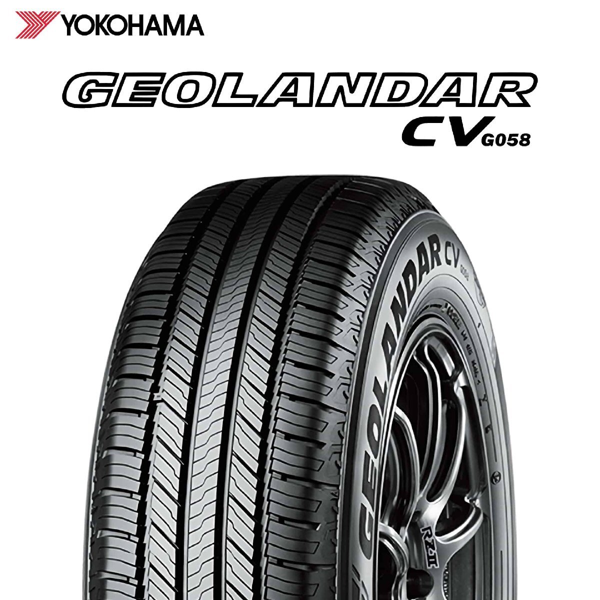 245/50R20 102V YOKOHAMA GEOLANDAR CV G058 タイヤ 24年製 新品拍卖