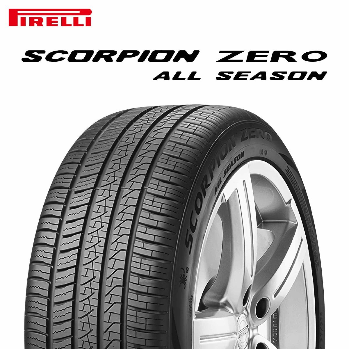 235/55R19 101T AO PIRELLI SCORPION ZERO ALL SEASON ELECT Seal Inside アウディ承認タイヤ 24年製 新品拍卖