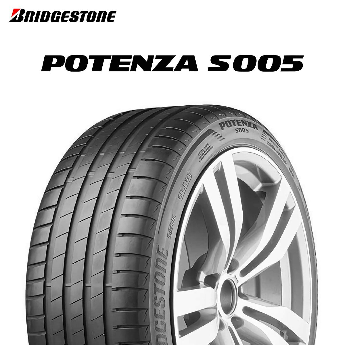 235/35R19 91Y XL ★ BRIDGESTONE POTENZA S005 BMW承認タイヤ 25年製 新品 ブリヂストン ポテンザ 19インチ拍卖