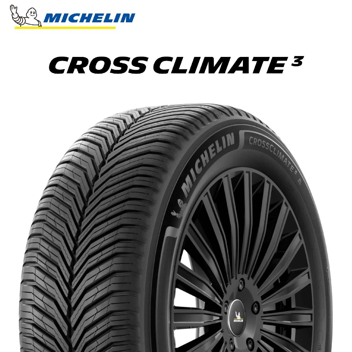 225/45R17 91Y MICHELIN CROSSCLIMATE 3 タイヤ 25年製 新品 ミシュラン クロスクライメート3 オールシーズンタイヤ拍卖