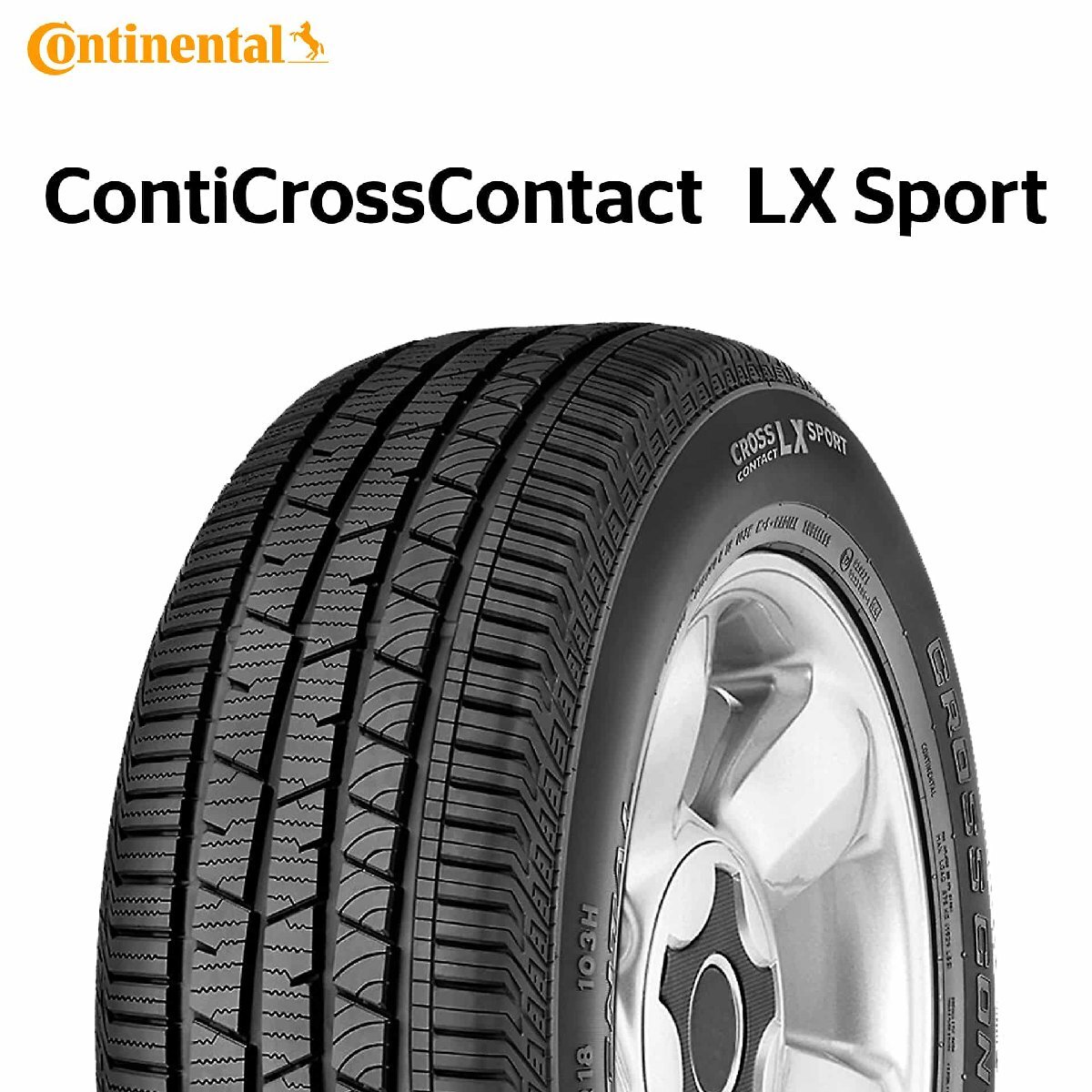 255/55R19 111W XL J LR Continental ContiCrossContact LX SPORT ジャガー、ランドローバー承認 タイヤ 24年製 新品拍卖