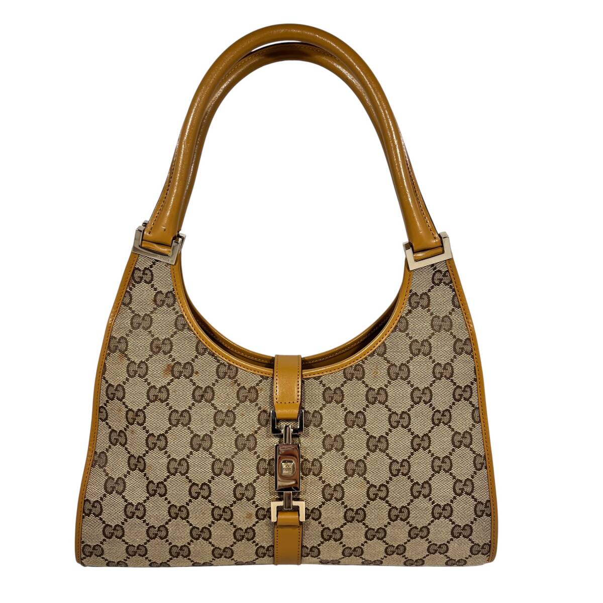 グッチ ジャッキー ハンドバッグ GG キャンバス HB05662拍卖