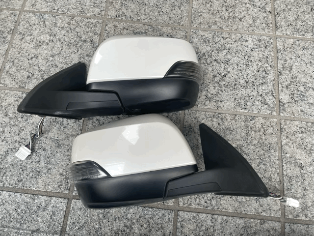 ★☆後期 スバル レガシィ BRG BMM BRM BR9 BM9用純正ドアミラー 左右2/2 37J 動作確認済み☆★拍卖