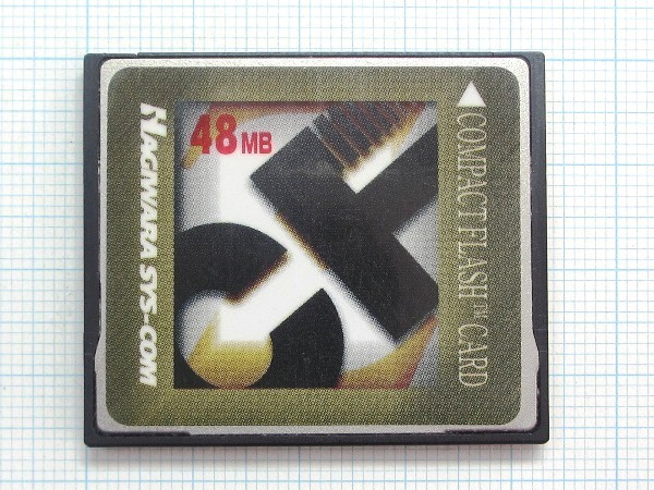 ★HAGIWARA SYS-COM コンパクトフラッシュ 48MB 中古★送料85円・185円拍卖