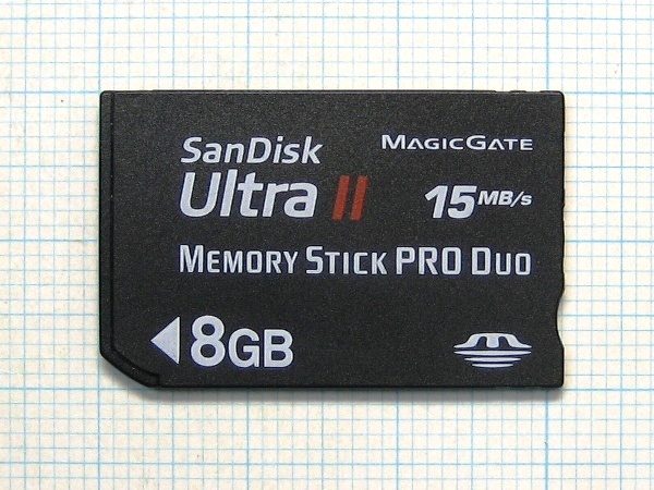 ★SanDisk メモリースティック PRODuo 8GB 中古 ★送料85円・185円拍卖