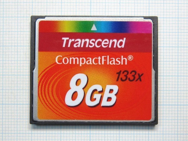★Transcend コンパクトフラッシュ 8GB 中古★送料85円・185円拍卖