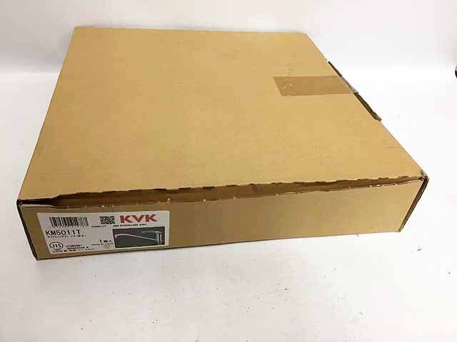 KVK シングルレバー式混合栓 キッチン水栓 未使用品 KM5011T I21-05拍卖