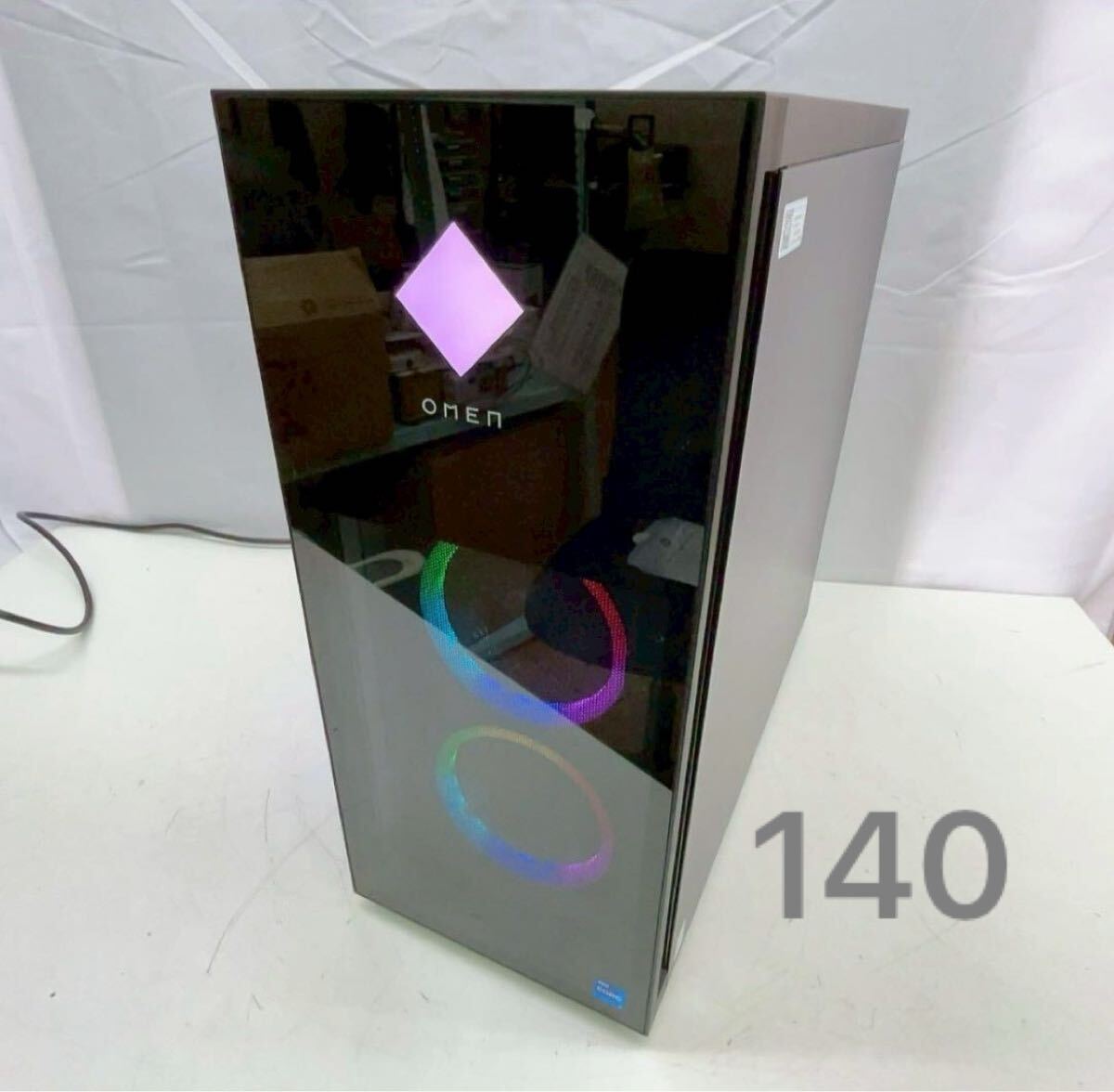 10AC052 【動作品】OMEN by HP 40L Desktop GT21-0775jp ハイパフォーマンスプラスモデル Core i7 12700K/RTX 3070Ti/1TB SSD/16GBメモリ拍卖