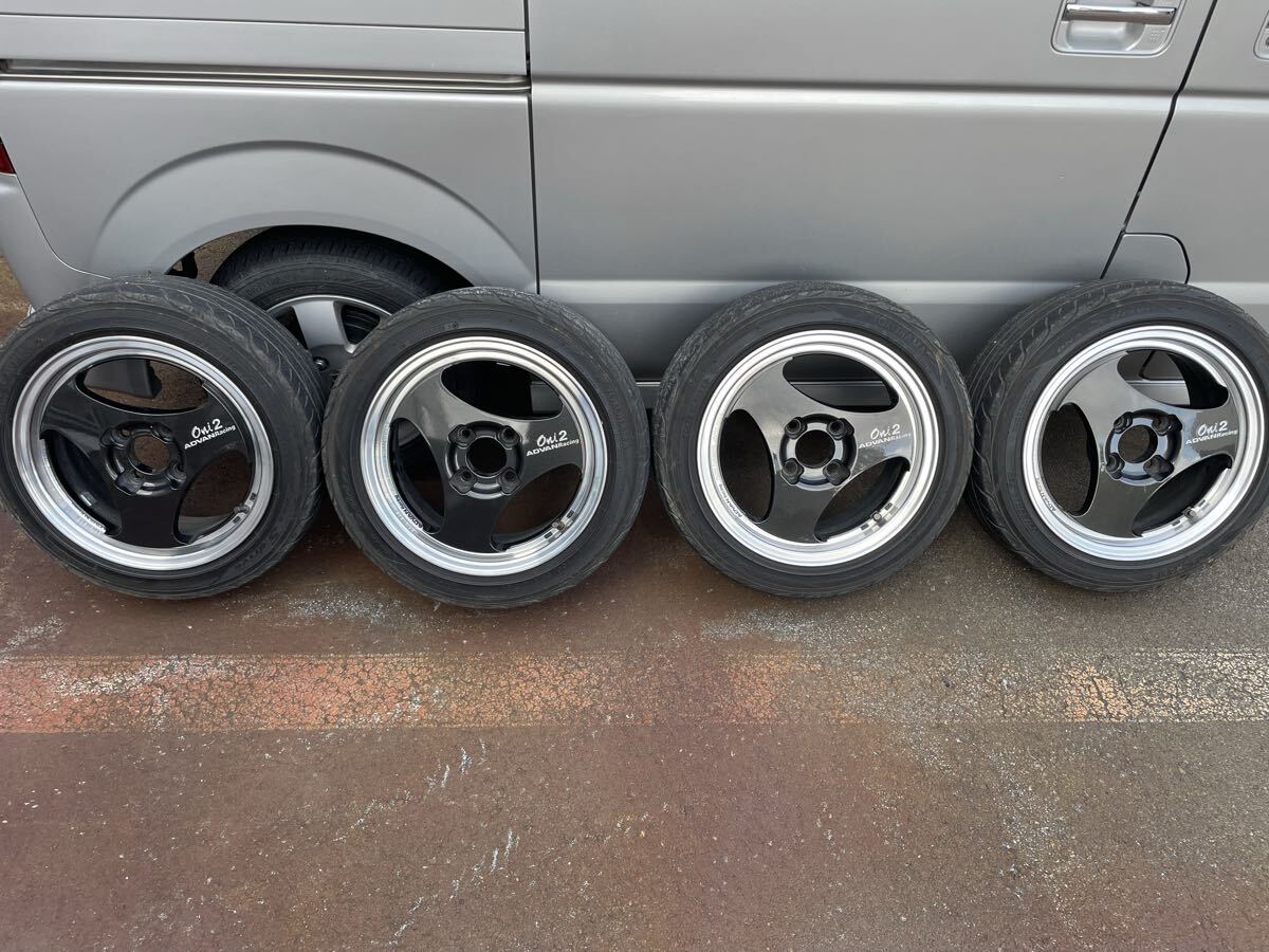 希少 ADVAN oni2 14インチ 6j+45 PCD100 エブリィ タント NBOX ハイゼット アトレー 拍卖