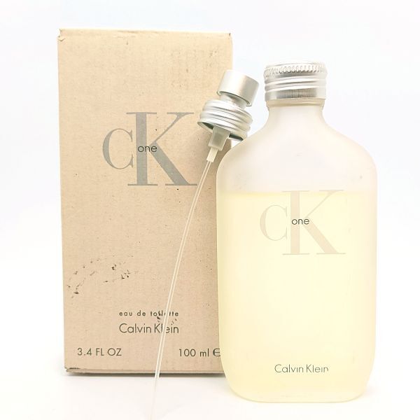 CALVIN KLEIN カルバン クライン CK ONE シーケー ワン EDT 100ml ☆残量たっぷり 送料660円拍卖