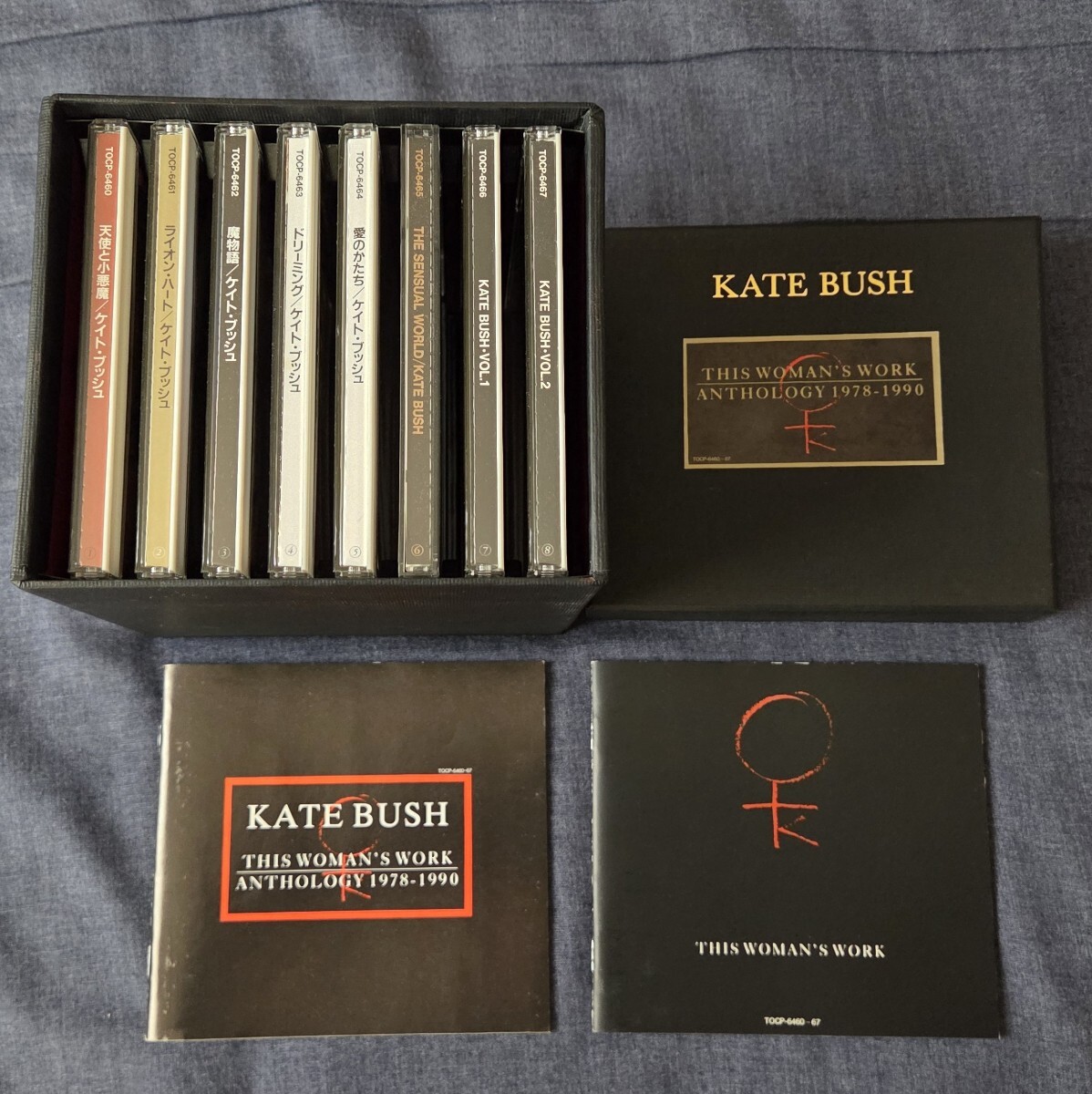 KATE BUSH 「THIS WOMAN'S WORK ANTHOLOGY 1978-1990」ケイト・ブッシュ CD BOX拍卖