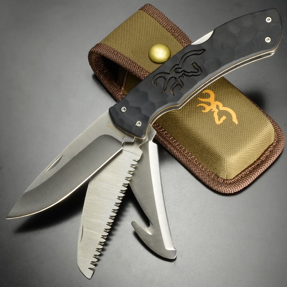 BROWNING 折りたたみナイフ Primal Kodiak ロックバック式 3220430 ブローニング プライマル拍卖