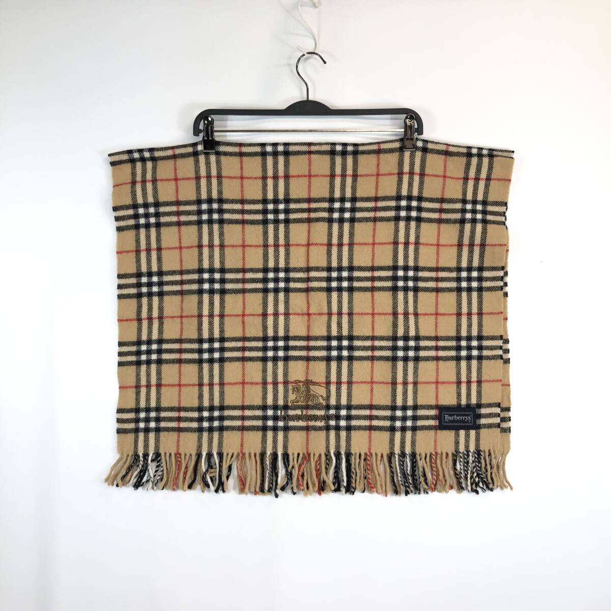 BURBERRY LONDON バーバリーロンドン ノバチェック ウール ひざ掛け ストール 65×120cm FGC 500 2500 日本製拍卖
