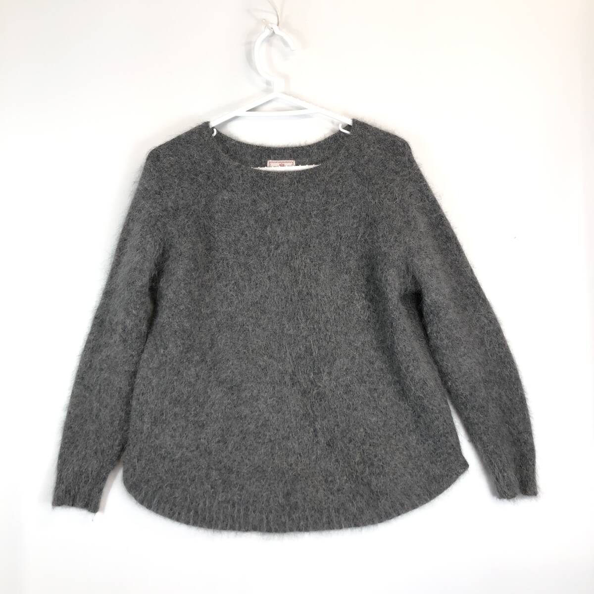 mao made マオメイド モヘアセーター グレー系 Mサイズ 441111拍卖