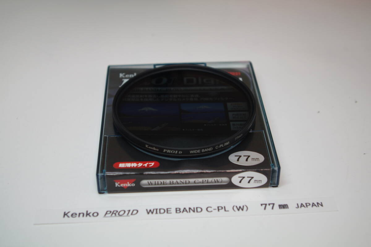 Kenko PRO1D WIDE BAND C-PL (W) 77mm 円偏光フィルター レンズフィルター ■JHC18拍卖