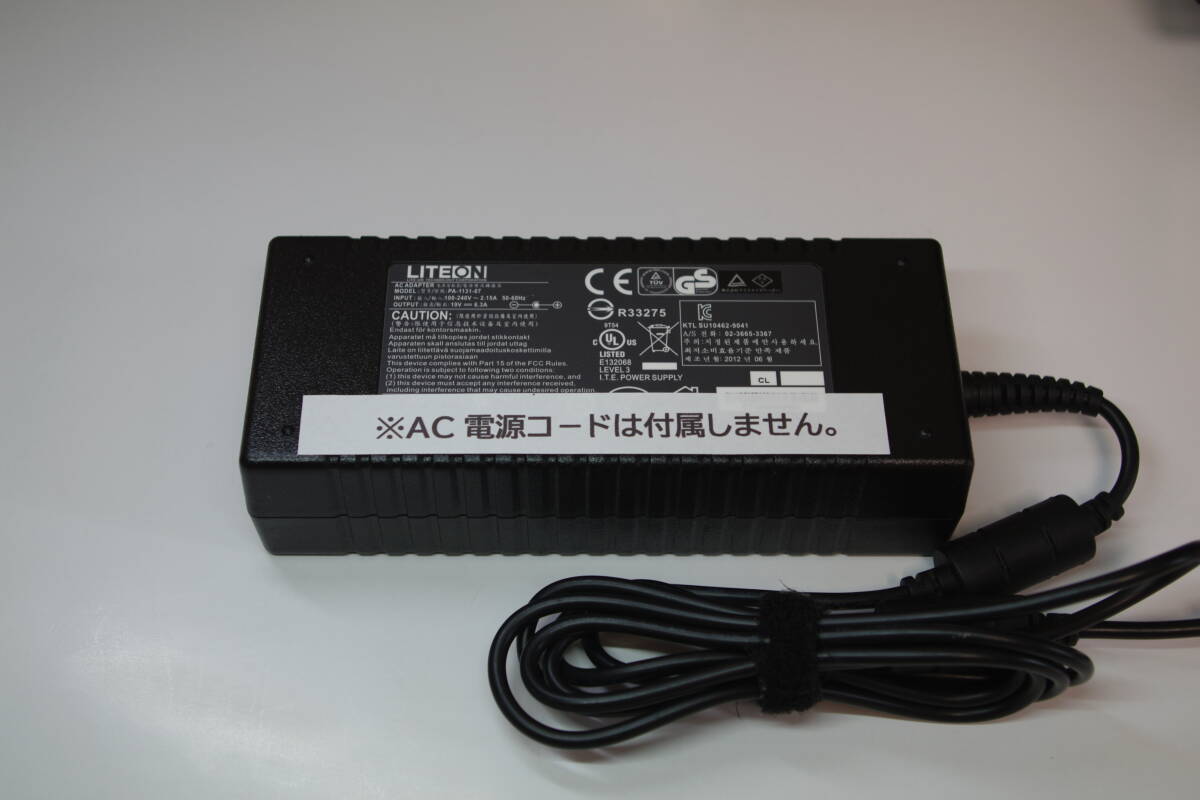 LITEON AC ADAPTER PA-1131-07 19V~6.3A ケーブルなし ■JHC5拍卖