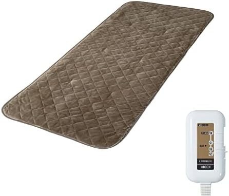 広電(KODEN)ホットマット らく寝ぼう グレイ 180×80cm 洗える 消臭機能 デオテックスライト 8hOFF 室温センサー付 温度調節 CWR182G-HD拍卖