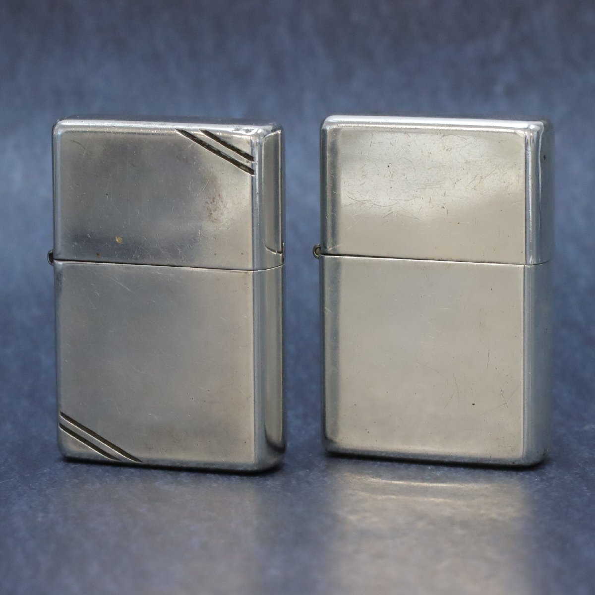 ジッポ(Zippo)ライター 2点 スターリングシルバー1994,2000※火花確認済◆おたからや【x-LI02599】拍卖