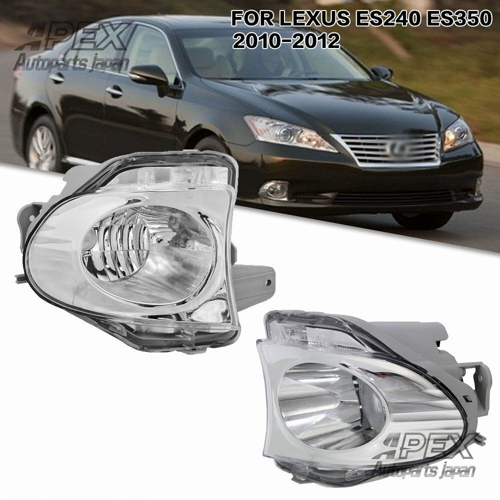 レクサス 10/11/12年式 ES240 ES350 フォグランプ ハロゲン デイタイムランニングライト フロントバンパーライト拍卖
