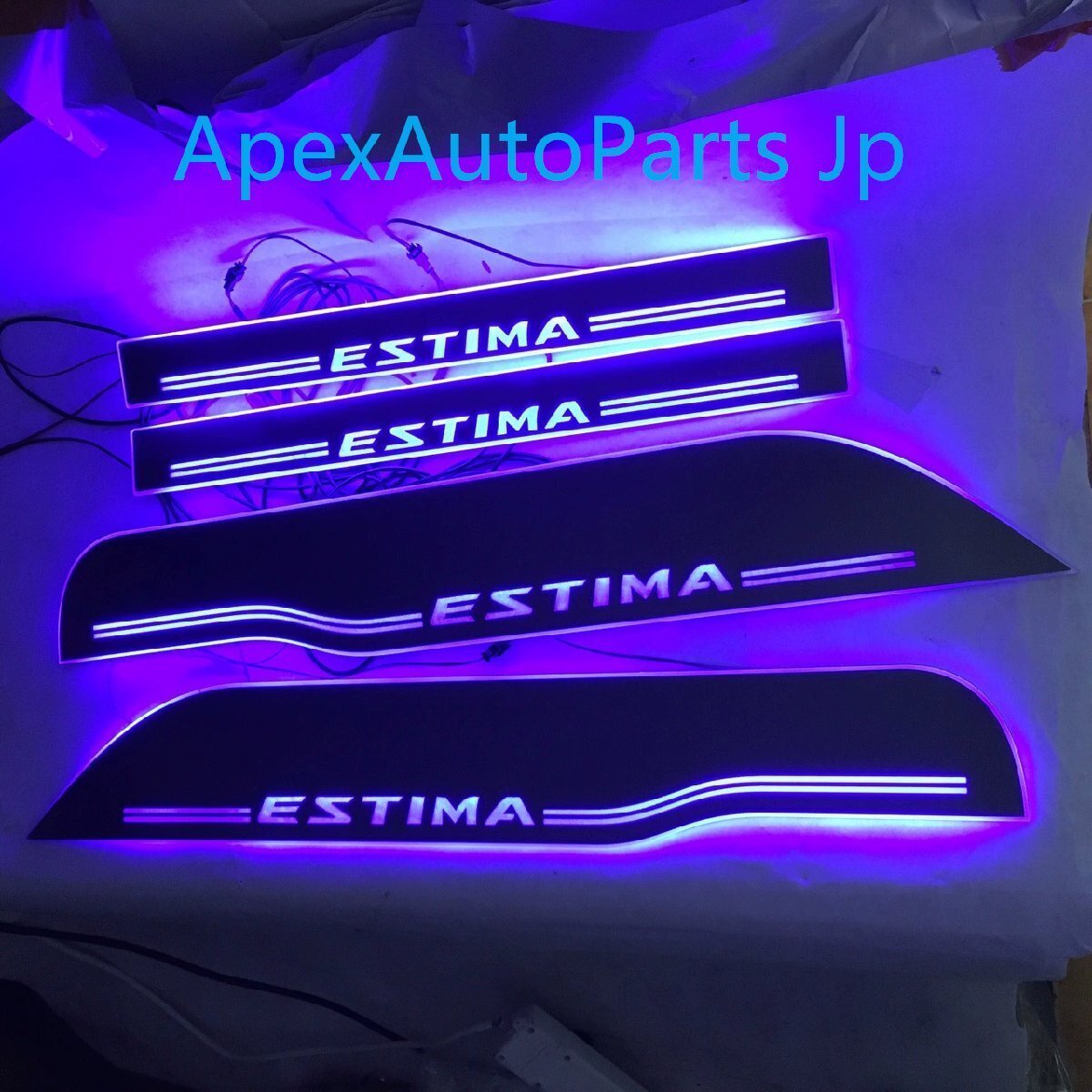 トヨタ エスティマ ACR50 用 LED内蔵ウェルカムステップ4P拍卖