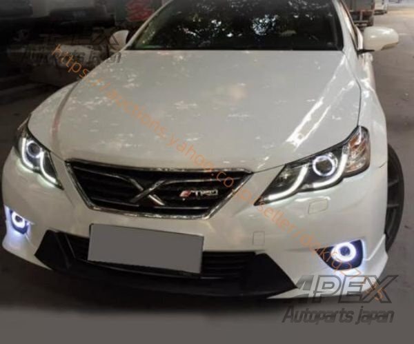 新品トヨタ・マークX GRX130/GRX133/GRX135 2009-2012年 前期 フロントフォグランプ ディライト拍卖